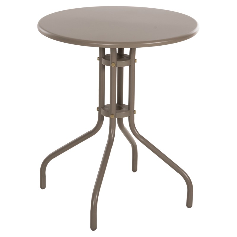 OUTDOOR ROUND TABLE LINO FK5973.04 METALLIC IN CHAMPAGNE COLOR Φ60x70Hcm. OUTDOOR ROUND TABLE LINO FK5973.04 METALLIC IN CHAMPAGNE COLOR Φ60x70Hcm.