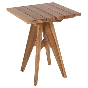 OUTDOOR SQUARE DINING TABLE LEO FK9860.11 TEAK WOOD 60x60x75Hcm.