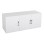 UPPER CABINET FOR 3-LEAF WARDROBE CARLY FK385.05 MELAMINE IN WHITE 150X55X60Hcm.
