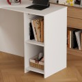 CORNER DESK SHIG FK2135.03 MDF IN WHITE 140x120x75Hcm. CORNER DESK SHIG FK2135.03 MDF IN WHITE 140x120x75Hcm.