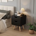 BEDSIDE STAND DINKL FK2472.02 MELAMINE-2 DRAWERS-WENGE 29.5x29.5x45Hcm. BEDSIDE STAND DINKL FK2472.02 MELAMINE-2 DRAWERS-WENGE 29.5x29.5x45Hcm.