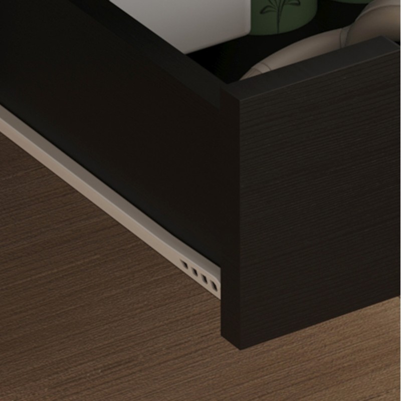 BEDSIDE STAND DINKL FK2472.02 MELAMINE-2 DRAWERS-WENGE 29.5x29.5x45Hcm. BEDSIDE STAND DINKL FK2472.02 MELAMINE-2 DRAWERS-WENGE 29.5x29.5x45Hcm.