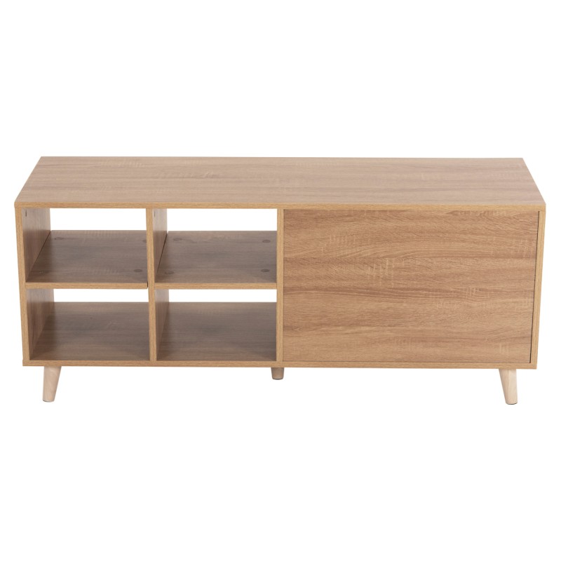 TV CABINET RILLION FK9879 MELAMINE IN SONAMA COLOR 120x40x51Hcm. TV CABINET RILLION FK9879 MELAMINE IN SONAMA COLOR 120x40x51Hcm.