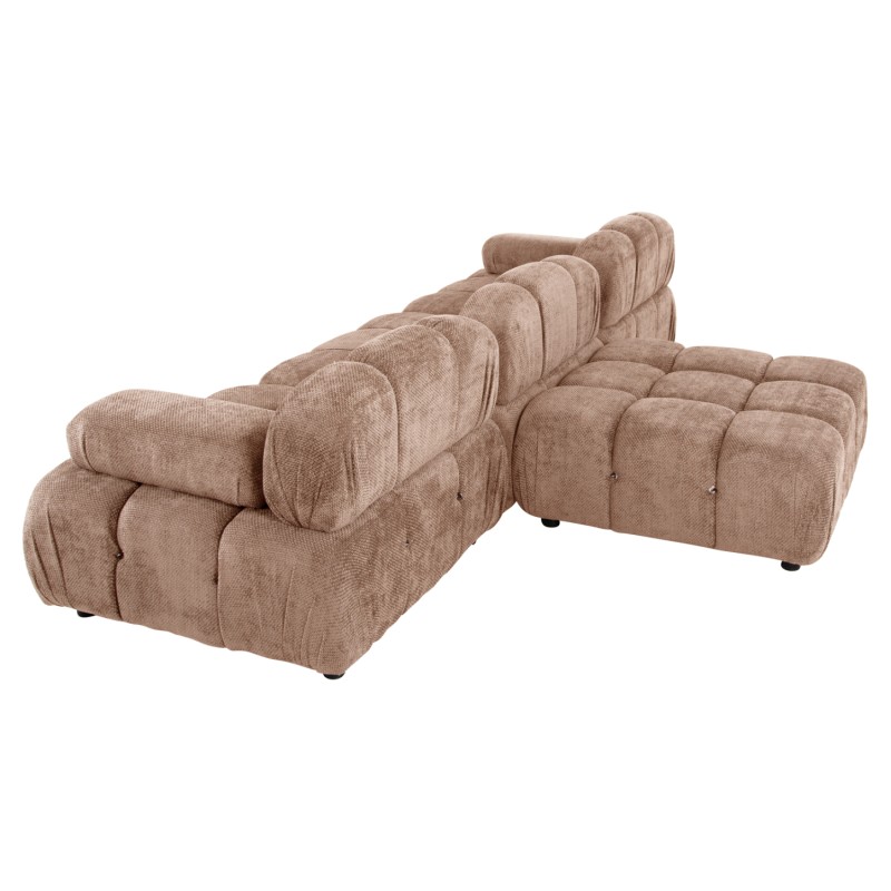 POLYMORPHIC SOFA SHIFTER FK6073.01 TEXTURED FABRIC IN LIGHT BROWN COLOR 290x196x76Hcm. POLYMORPHIC SOFA SHIFTER FK6073.01 TEXTURED FABRIC IN LIGHT BROWN COLOR 290x196x76Hcm.