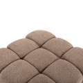 POLYMORPHIC SOFA SHIFTER FK6073.01 TEXTURED FABRIC IN LIGHT BROWN COLOR 290x196x76Hcm. POLYMORPHIC SOFA SHIFTER FK6073.01 TEXTURED FABRIC IN LIGHT BROWN COLOR 290x196x76Hcm.