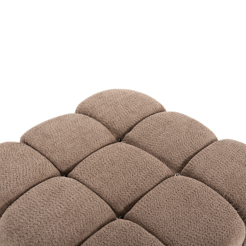 POLYMORPHIC SOFA SHIFTER FK6073.01 TEXTURED FABRIC IN LIGHT BROWN COLOR 290x196x76Hcm. POLYMORPHIC SOFA SHIFTER FK6073.01 TEXTURED FABRIC IN LIGHT BROWN COLOR 290x196x76Hcm.