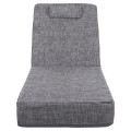 SUNBED CUSHION TEXTLINE GREY SIFNOS FK11761.10 200(120+80)x70x20Hcm. SUNBED CUSHION TEXTLINE GREY SIFNOS FK11761.10 200(120+80)x70x20Hcm.