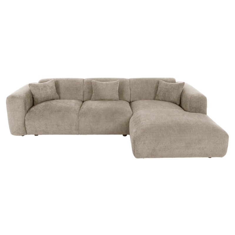 CORNER SOFA BRICKEN FK3275.01R BEIGE FABRIC 110-282x98-160x72Hcm. CORNER SOFA BRICKEN FK3275.01R BEIGE FABRIC 110-282x98-160x72Hcm.