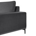 CORNER SOFA (RIGHT) NOA FK3278.02R ANTHRACITE FABRIC 288x90-157x67-80Hcm. CORNER SOFA (RIGHT) NOA FK3278.02R ANTHRACITE FABRIC 288x90-157x67-80Hcm.