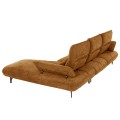 CORNER (RIGHT) SOFA-BED CONVERT FK3268.02R BRICK RED FABRIC 283x188x100Hcm. CORNER (RIGHT) SOFA-BED CONVERT FK3268.02R BRICK RED FABRIC 283x188x100Hcm.