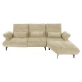 CORNER (RIGHT) SOFA-BED CONVERT FK3268.01R ECRU FABRIC 283x188x100Hcm. CORNER (RIGHT) SOFA-BED CONVERT FK3268.01R ECRU FABRIC 283x188x100Hcm.