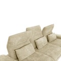 CORNER (RIGHT) SOFA-BED CONVERT FK3268.01R ECRU FABRIC 283x188x100Hcm. CORNER (RIGHT) SOFA-BED CONVERT FK3268.01R ECRU FABRIC 283x188x100Hcm.