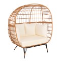 ARMCHAIR FOR TWO NEST TYPE RATTAN MIAMI FK5870.11 132.5x90x154H cm. ARMCHAIR FOR TWO NEST TYPE RATTAN MIAMI FK5870.11 132.5x90x154H cm.