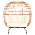 ARMCHAIR FOR TWO NEST TYPE RATTAN MIAMI FK5870.11 132.5x90x154H cm. ARMCHAIR FOR TWO NEST TYPE RATTAN MIAMI FK5870.11 132.5x90x154H cm.
