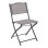FOLDABLE OUTDOOR CHAIR MAG FK5971.01 GREY METAL-GREY TEXTILENE 45x51x81Hcm.
