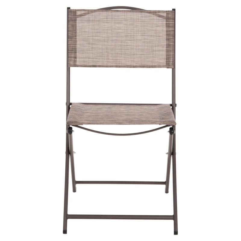 FOLDABLE OUTDOOR CHAIR MAG FK5971.02 BROWN METAL-BROWN TEXTILENE 45x51x81Hcm. FOLDABLE OUTDOOR CHAIR MAG FK5971.02 BROWN METAL-BROWN TEXTILENE 45x51x81Hcm.