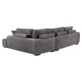 CORNER SOFA (RIGHT) COVEN FK3266.03R DARK GREY FABRIC 298x102-208x85Hcm. CORNER SOFA (RIGHT) COVEN FK3266.03R DARK GREY FABRIC 298x102-208x85Hcm.