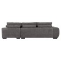 CORNER SOFA (RIGHT) COVEN FK3266.03R DARK GREY FABRIC 298x102-208x85Hcm. CORNER SOFA (RIGHT) COVEN FK3266.03R DARK GREY FABRIC 298x102-208x85Hcm.