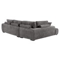 CORNER SOFA (LEFT) COVEN FK3266.03L DARK GREY FABRIC 298x102-208x85Hcm. CORNER SOFA (LEFT) COVEN FK3266.03L DARK GREY FABRIC 298x102-208x85Hcm.