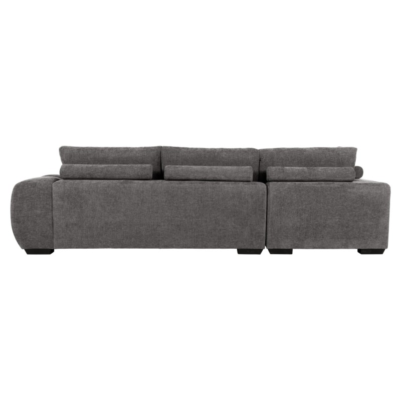 CORNER SOFA (LEFT) COVEN FK3266.03L DARK GREY FABRIC 298x102-208x85Hcm. CORNER SOFA (LEFT) COVEN FK3266.03L DARK GREY FABRIC 298x102-208x85Hcm.