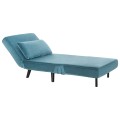 ARMCHAIR-BED BRAXTON FK8425.25 MINT-COLORED VELVET 78x88x78Hcm.