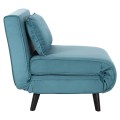 ARMCHAIR-BED BRAXTON FK8425.25 MINT-COLORED VELVET 78x88x78Hcm.