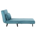 ARMCHAIR-BED BRAXTON FK8425.25 MINT-COLORED VELVET 78x88x78Hcm.