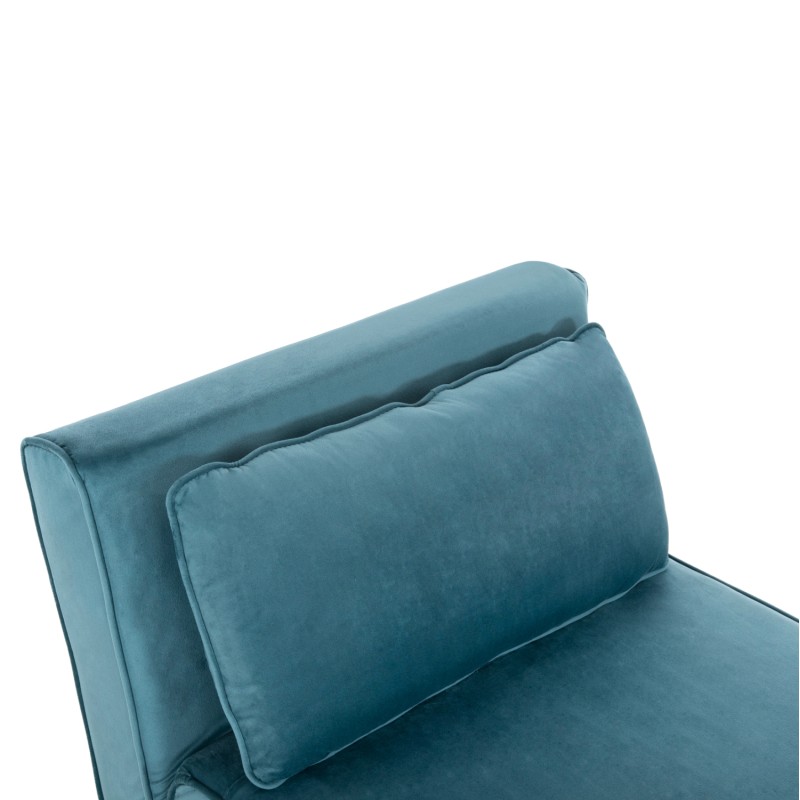 ARMCHAIR-BED BRAXTON FK8425.25 MINT-COLORED VELVET 78x88x78Hcm.