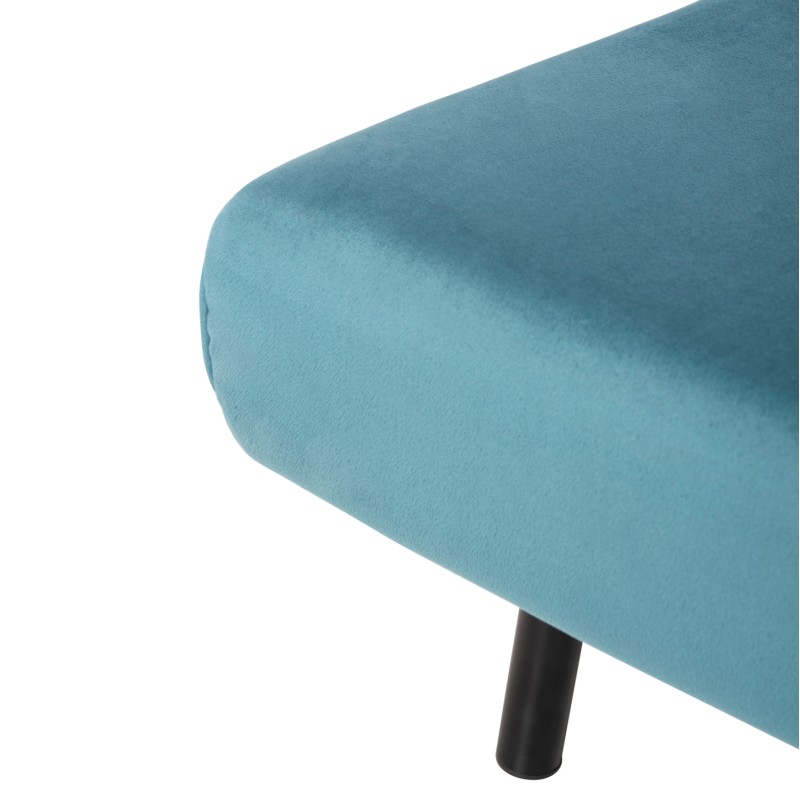 ARMCHAIR-BED BRAXTON FK8425.25 MINT-COLORED VELVET 78x88x78Hcm.