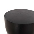 ROUND STOOL MAMBA FK9901.02 SOLID SUAR WOOD IN BLACK COLOR Φ30x45H cm. ROUND STOOL MAMBA FK9901.02 SOLID SUAR WOOD IN BLACK COLOR Φ30x45H cm.