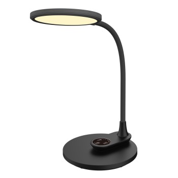 TABLE LAMP LED BLAIN FK4459.02 BLACK ABS & SILICONE 17x26.6x34.5H cm.
