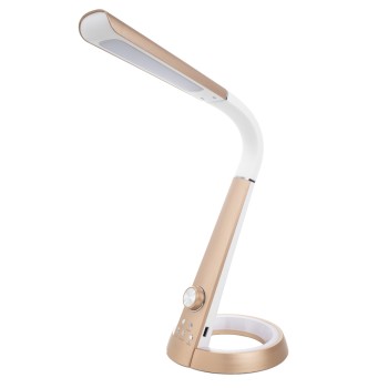 DESK LAMP LED BLAIN PRO FK4451.09 GOLD-WHITE COLOR 34,3x18,3x42,5Hcm.