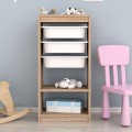 CHEST OF DRAWERS SANI FK18198.03 MELAMINE IN SONAMA-WHITE P.E. DRAWERS 45,5x30x92Hcm. CHEST OF DRAWERS SANI FK18198.03 MELAMINE IN SONAMA-WHITE P.E. DRAWERS 45,5x30x92Hcm.