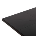 SQUARE POLYPROPYLENE TABLE TERRIN FK6125.12 BLACK 60,5x60,5x76,5Hcm.