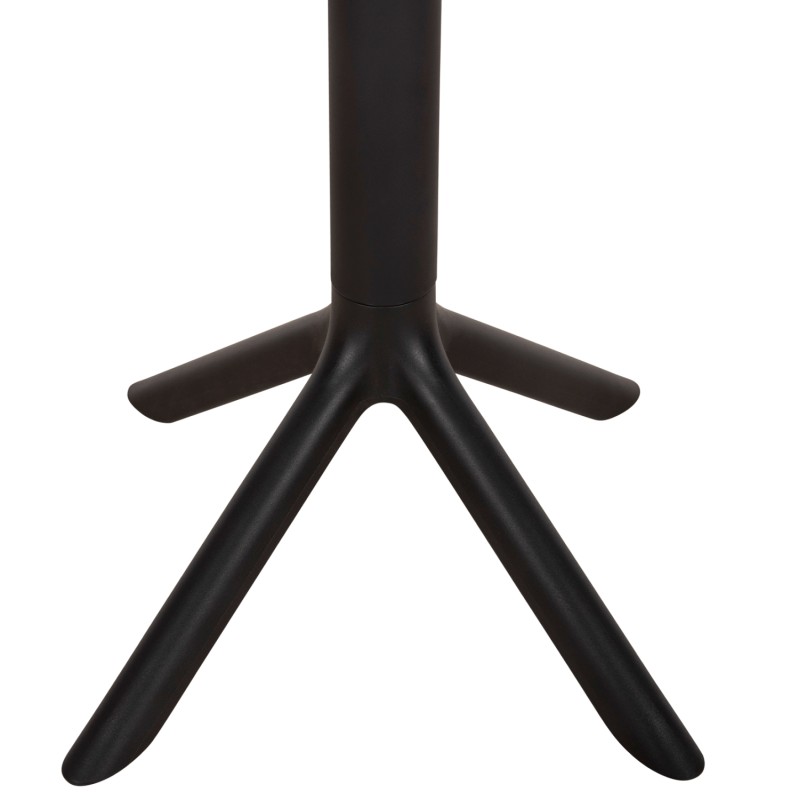 SQUARE POLYPROPYLENE TABLE TERRIN FK6125.12 BLACK 60,5x60,5x76,5Hcm.