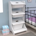 STORAGE FURNITURE FRED FK18207.01 WHITE MELAMINE 44x35x90Hcm. STORAGE FURNITURE FRED FK18207.01 WHITE MELAMINE 44x35x90Hcm.