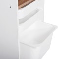CHEST OF DRAWERS SANI FK18209.01 MELAMINE IN WHITE-SONOMA & WHITE P.E. DRAWERS 45.5x30x90Hcm. CHEST OF DRAWERS SANI FK18209.01 MELAMINE IN WHITE-SONOMA & WHITE P.E. DRAWERS 45.5x30x90Hcm.