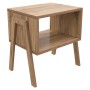 BEDSIDE STAND JAKE FK18182.04 MELAMINE IN NATURAL WOOD COLOR 48x35x49Hcm.