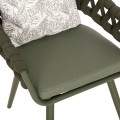 ARMCHAIR ALUMINUM CAMDEN FK6141.09 BACK CUSHION WITH PRINT DESIGN-DARK OLIVE 56x60x72-87Hcm. ARMCHAIR ALUMINUM CAMDEN FK6141.09 BACK CUSHION WITH PRINT DESIGN-DARK OLIVE 56x60x72-87Hcm.