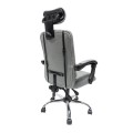 OFFICE CHAIR CRONER FK1196.02 GREY MESH-CHROME METAL BASE-BLACK FRAME 58x67x124Hcm. OFFICE CHAIR CRONER FK1196.02 GREY MESH-CHROME METAL BASE-BLACK FRAME 58x67x124Hcm.