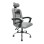 OFFICE CHAIR CRONER FK1196.02 GREY MESH-CHROME METAL BASE-BLACK FRAME 58x67x124Hcm.
