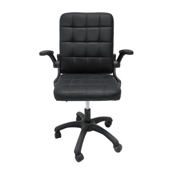 OFFICE CHAIR PORTIMA FK1197.01 BLACK PVC-FRAME & BASE 69x57x97Hcm. OFFICE CHAIR PORTIMA FK1197.01 BLACK PVC-FRAME & BASE 69x57x97Hcm.