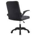 OFFICE CHAIR PORTIMA FK1197.01 BLACK PVC-FRAME & BASE 69x57x97Hcm. OFFICE CHAIR PORTIMA FK1197.01 BLACK PVC-FRAME & BASE 69x57x97Hcm.