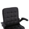OFFICE CHAIR PORTIMA FK1197.01 BLACK PVC-FRAME & BASE 69x57x97Hcm. OFFICE CHAIR PORTIMA FK1197.01 BLACK PVC-FRAME & BASE 69x57x97Hcm.
