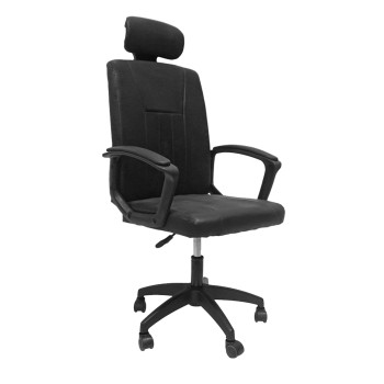 OFFICE CHAIR NIMBLE FK1199.01 BLACK PVC-BLACK FRAME AND BASE 59x64x122Hcm.