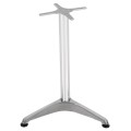 BASE FOR TABLE FK449.01 ALUMINUM IN CHROME CROSS 28,5x28,5cm.- LEG DIMENSIONS: 54x54x68Hcm. BASE FOR TABLE FK449.01 ALUMINUM IN CHROME CROSS 28,5x28,5cm.- LEG DIMENSIONS: 54x54x68Hcm.