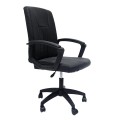 OFFICE CHAIR NIM FK1200.01 BLACK PVC-BLACK FRAME AND BASE 58x65x100Hcm. OFFICE CHAIR NIM FK1200.01 BLACK PVC-BLACK FRAME AND BASE 58x65x100Hcm.
