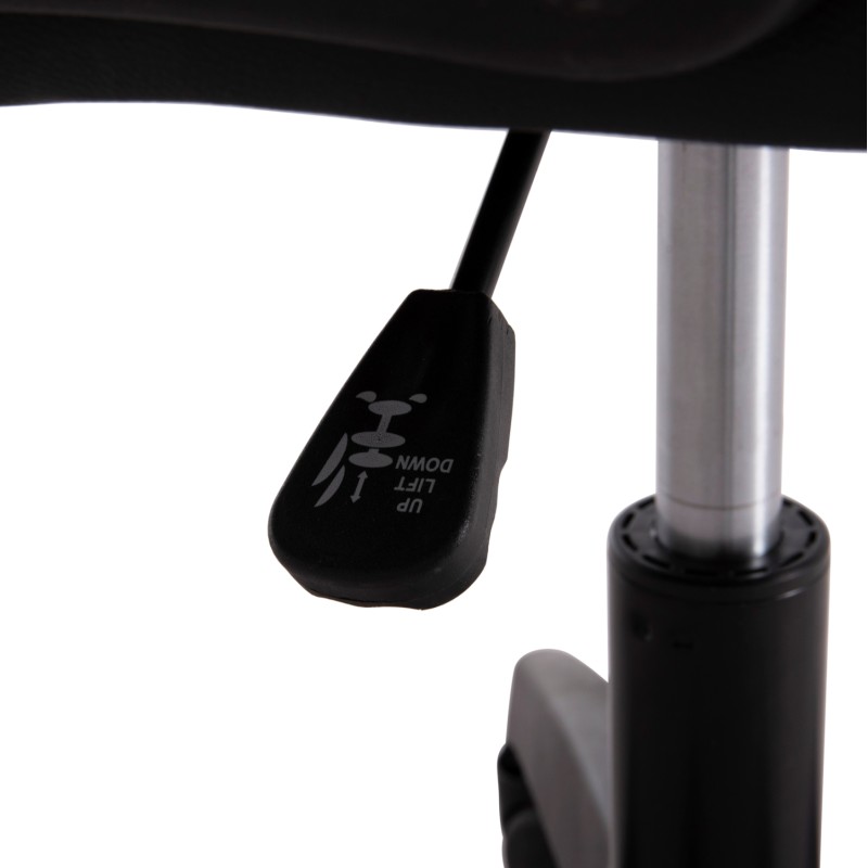 OFFICE CHAIR NIM FK1200.01 BLACK PVC-BLACK FRAME AND BASE 58x65x100Hcm. OFFICE CHAIR NIM FK1200.01 BLACK PVC-BLACK FRAME AND BASE 58x65x100Hcm.