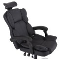 OFFICE CHAIR OCTAVIUS FK1202 BLACK PVC- CHROMED METAL BASE 63x73x129Hcm. OFFICE CHAIR OCTAVIUS FK1202 BLACK PVC- CHROMED METAL BASE 63x73x129Hcm.