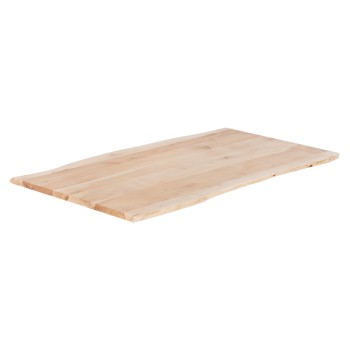 TABLETOP-SOLID ACACIA WOOD FK8465.21 NATURAL WOOD COLOR 140x80x4(thickness) cm.
